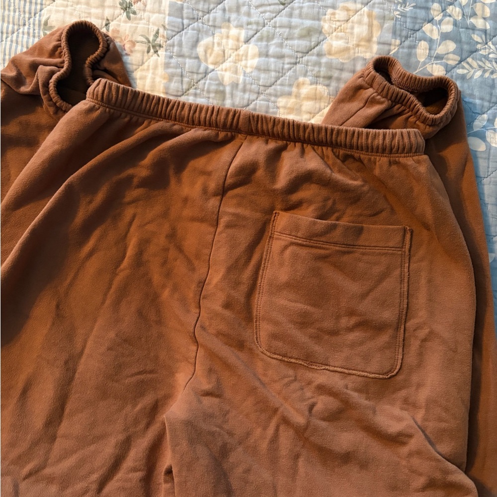 Aerie Cozy Brown Lounge Pants